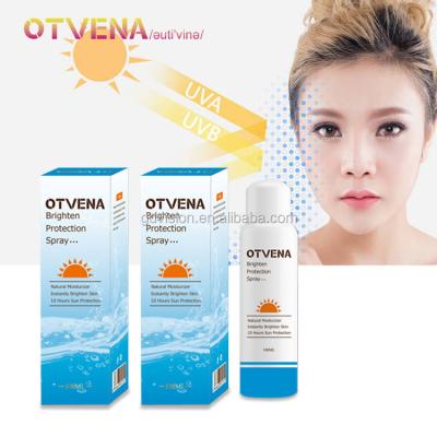 China Sunscreen Whitening Spray Korea Private Label Natural SPF 50 Waterproof Sunscreen Spray for sale