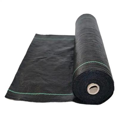 China Geotextil tejido de PP negro para la construcción de carreteras en venta