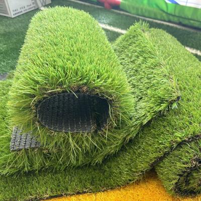 China Gerade geschnittenes synthetisches Fußballgras zu verkaufen