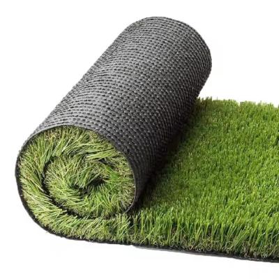 China Alfombra de césped artificial de 15000 densidad para el paisaje del fútbol en venta