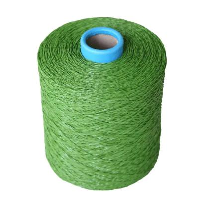 China 8000dtex synthetisch gras garen, UV-bestendige PE PP kunstgras garen Te koop