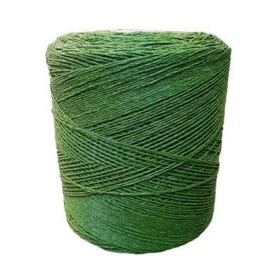 China Groen kunstgras garensnoer Fibre Kleurrijk PE PP Synthetisch grasmateriaal Te koop