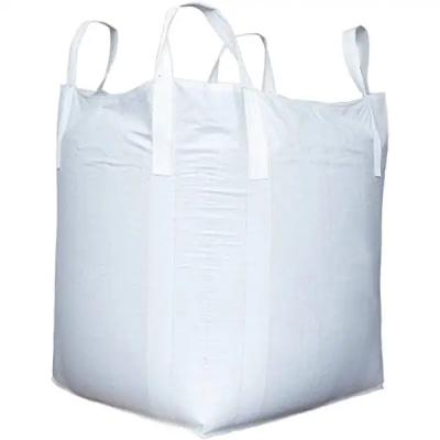 China Groothandel PP Geweven Jumbo 1 Ton Big Bags 1000kg Stof Fibc Bag Bulk 1,5 Ton 1500kg Bulk Jumbo Baffle Bag Te koop