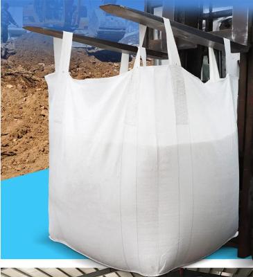 China Pp Big Jumbo Bag voor bouwverpakking Fibc Bulk Bags Woven Bag voor landbouwproducten Verpakking Te koop