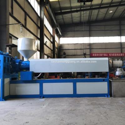 China Filament pp danline extruder pp thread extruder rope making machine for sale