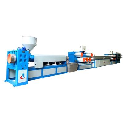 China Filament pp danline extruder pp flax yarn danline yarn production line for rope for sale