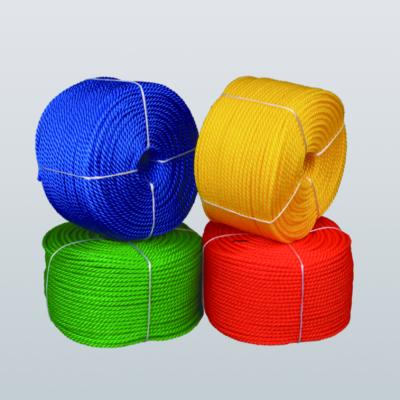 China Trusses Polypropylene PP Rope 3/4 Strands Rope Twisted Rope for sale