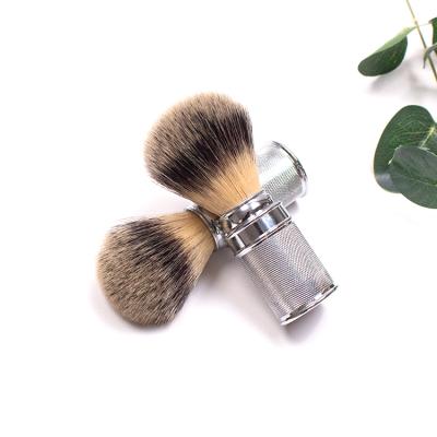 China Customized Label Makeup Badger Beard Brush Makeup Brush New Arrivals Hot Sale for sale