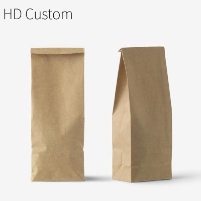 China Recyclable Custom Oilproof Paper Bag White Oilproof Take Away Churros Baguette Coated Logo Food Take Away Flat High Quality Handle for sale