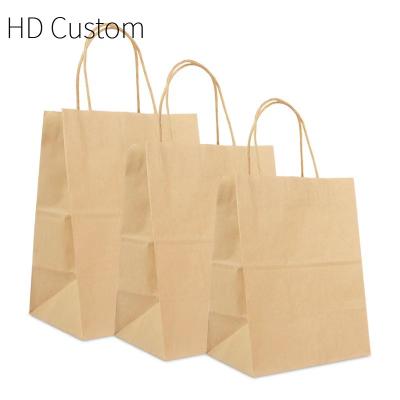 China Recyclable Custom High Quality Recycled Paper Gift Bags Thank You High End Luxury High Quanlity Bag Strength Wholesale Wholesale Recycled Paper Bags for sale