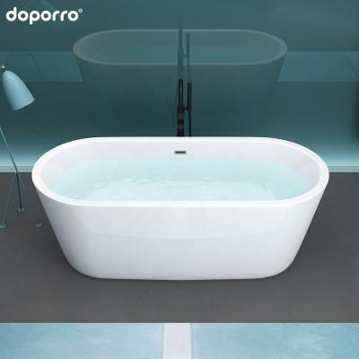 China Hot Sale Modern Cheap White Color Acrylic Freestanding Bathtub Hotel Bathtub Hotel Bathtub for sale