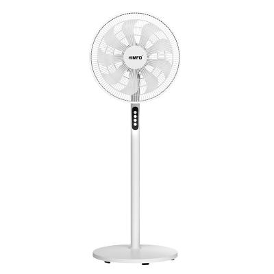 China Lower Noise Hot Selling Indoor Portable Electric Swinging Stand Fan 16 Inch With Remote Control for sale