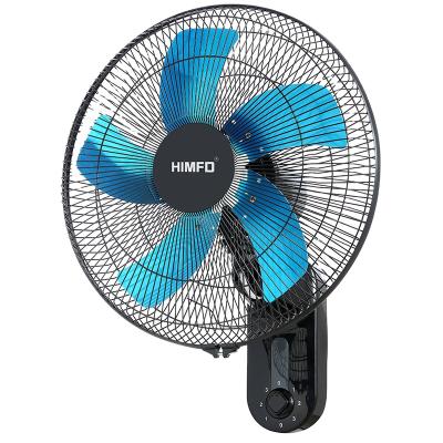 China Low Noise High Quality Wall Mounted Fans Remote Control 16 Inch 90 Degree Oscillating Wall Fan for sale