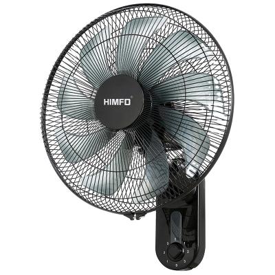 China Lowest Noise Hot Selling 16 Inch Oscillating 3 Speed ​​Setting Cooling Wall Mounted Fan For Home for sale