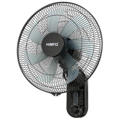 China 16 Inch Lower Noise Oscillating 3 Speed ​​Positioning Electric Fan Cooling Hanging Wall Mounted Fan for sale