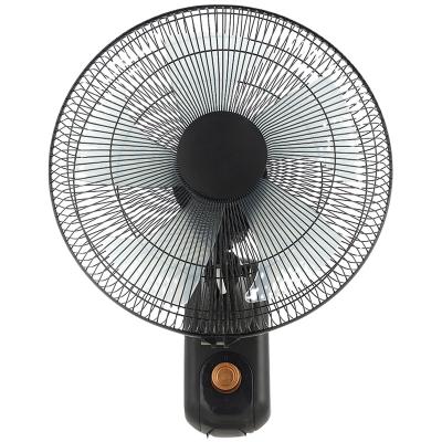 China Lower Noise Modern Household Oscillating 5 Blades 3 Speeds 16 Inches Plastic Wall Mounted Fans for sale