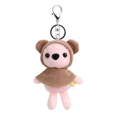 China Custom Stuffed Decoration Plush Toy Bear Toys Key Design Plush Chain Factory for sale