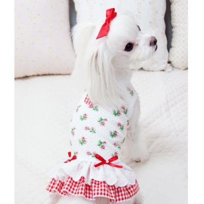 China 2022 Sustainable Hot Sale Dog Clothes Products Customized Cute Cotton Summer Pet Pet Clothes Dog Clothes Clothes for sale