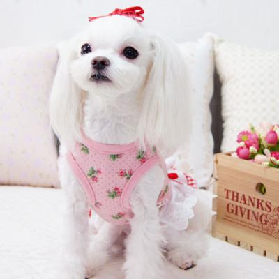 China New Viable Hot Selling Summer Cotton Dog Accessories And Clothes Cute Dog Dress Clothes Dog Dressing Gown for sale