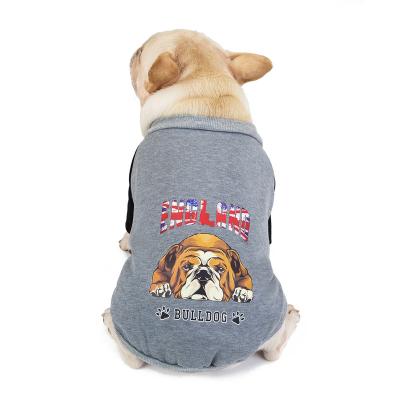 China High Performance Pet Apparel Supplier Professional Design Shirts Solid Color Sweatshirts Dog Sustainable Pet Apparel for sale