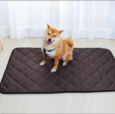 China Portable Protective Dog Moisture Proof Soft Breathable Mat Pad Bed Cushion Waterproof and Easy Sleeping Clean Small Medium Dogs Dog Cushion for sale