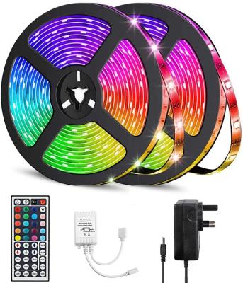 China Hot Sale 5m Landscape Strip Light Kit with 44 Key IR Remote Controller, P65 Waterproof 300 LED Strip Light for Decoration for sale