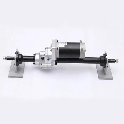 China Hotel manufacturer sells 1400W 24V DC motor transmission drive electric rear axle for sale