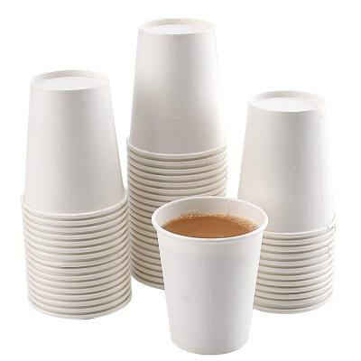 China Customized Recyclable Disposable Single Wall Hot Paper Cup Drink Coffee Biodegradable for sale