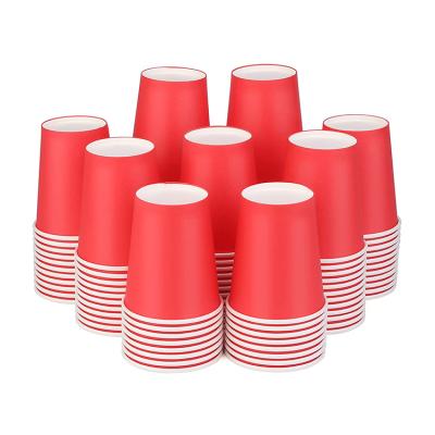 China Wholesale Ready Disposable Coffee Paper Cup Stock 8oz Single Wall Disposable Paper Cup From China Factory for sale