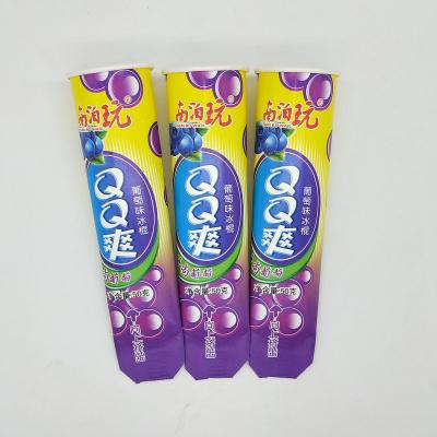 China Biodegradable Wholesales Ice Pop Tube? Disposable Ice Lolly Tube Customized Logo Print Squeeze Cup For Ice Cream Tube for sale