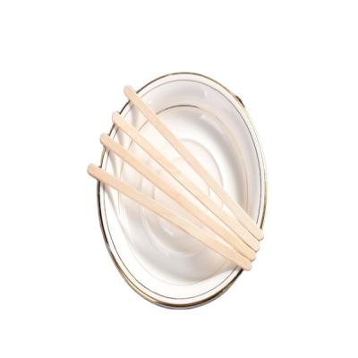 China Disposable Eco-friendly Wholesale Disposable Wooden Coffee Stirrers for sale