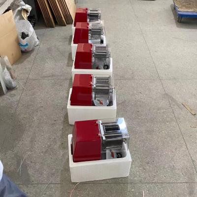 China Restaurant 20MM Meat Cube Cutter /meat Saw Cutter Machine /Slicer Meat Cutter for sale