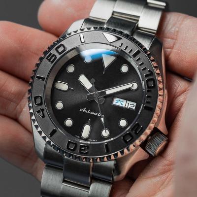 China Wholesale Ceramic 38.5mm slanted ceramic watch bezel inset piece for Seiko skx007 009 srpd mod bezel for sale