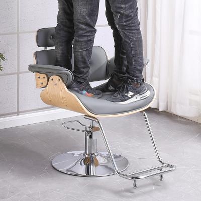 China Modern 2022 Custom Salon Chairs Furniture Hairdressing for Hairdressing Women and Men Barber Chair Hair Salon Stations Equipment Modern for sale