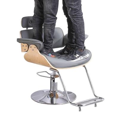 China Modern Elegant Barber Chair Professional Salon Barber Chair Ladies Haircut Styling Shampoo Makeup Chair With Hydraulicsalon equipment b for sale