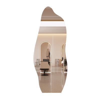 China Modern Customized luxury hair salon wall-mounted mirror modern style multi-shape large wall mirrorsalon mirror for sale