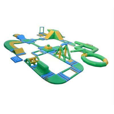 China New Design PVC Outdoor Inflatable Water Park Fun Floating Water Playground Aqua Fun Park For Adults And Children Play for sale