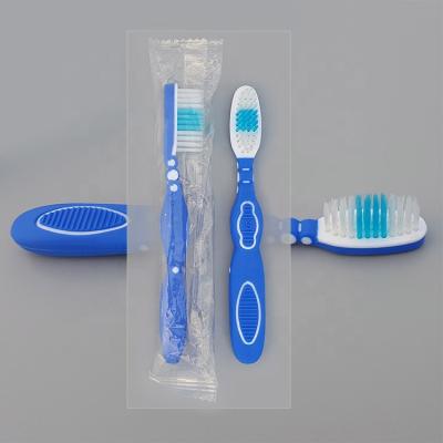 China Special Designed Jail Use Jail Toothbrush Short For Prisoners Anti-Slip Rubber Grip Bendable for sale