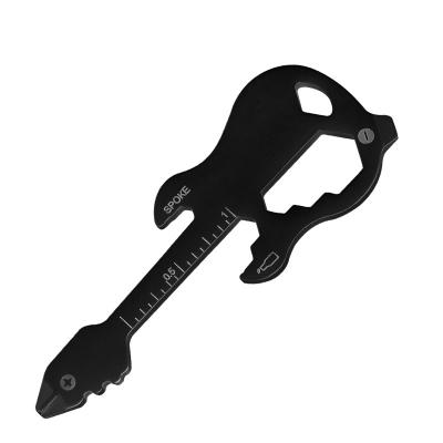 China Portable Survival Tools New EDC Multifunction Guitar Tool Key Accessories Outdoor Camping Mini Portable Tool for sale