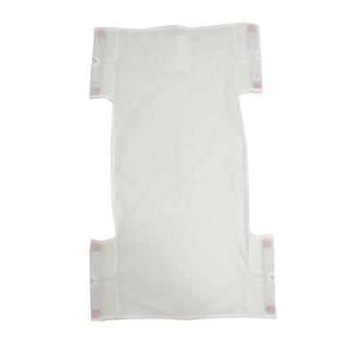 China ISO13485 Medical Rehabilitation Center Full Patient Body Bathing Mesh Transfer Lift Sling For One Patient Use for sale