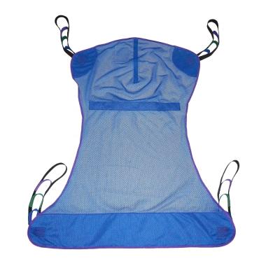 China Rehab Center Manufacturers In China Customized Blue Polyester Back Support Replacement Patient Transfer Gait Walking Training With Clamps for sale