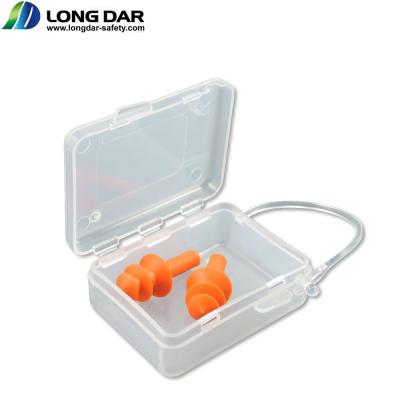 China Orange Color Basic Type Ear Plugs With Case EP501 for sale