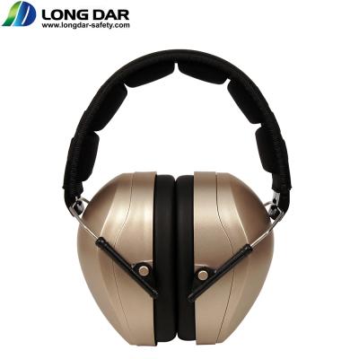 China ABS Double Color Safety Glossy Attractive Folding Ear Muffs for sale