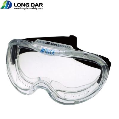 China CE EN166 ANSI Z87.1 Anti-fog Vision Safety Goggles SG271 Approval Wide Anti-scratch for sale