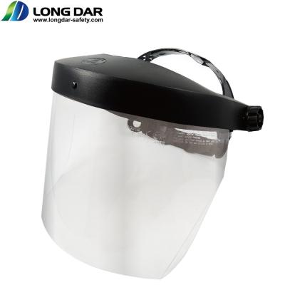 China CE And ANSI PP Face Shield With Adjustable Suspension for sale