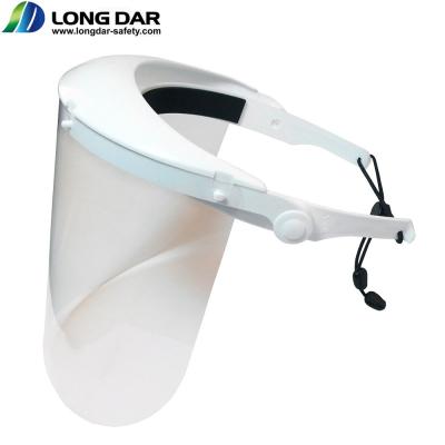 China Lightweight PP FS835 Taiwan Anti Splash Face Shield for sale