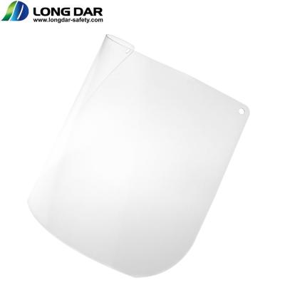 China PC CE Clear Polycarbonate VC81S 1.0 Mm Thickness Protective Face Shield Sun Visor for sale