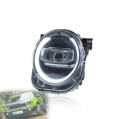 China For Jeep Renegade Relax Head Lamp Head Light Full LED Plug and Play Headlight Assembly For Jeep 2016 2017 2018 2019 2020 2021 Renegade for sale