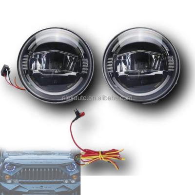 China For JEEP Wrangler JK Full LED Headlight Headlight Assembly Light Head Lamp For Jeep plug and play compatible with Wrangler JK 2007-2017 for sale