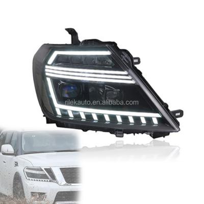 China For Nissan Y62 Patrol Relax Head Head Light Lamp LED Plug & Play Start Up Animation DRL Dynaiac Headlamp Headlamp For Nissan Patrol Y62 2012-2019 for sale